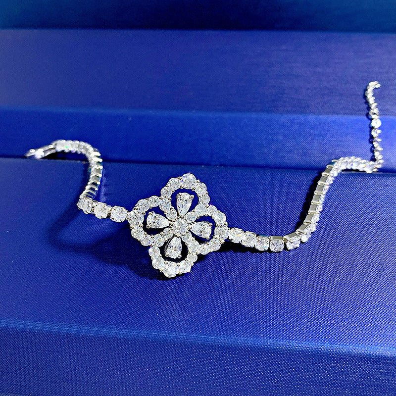 High Carbon Diamond Women's Fashion Bracelet Design