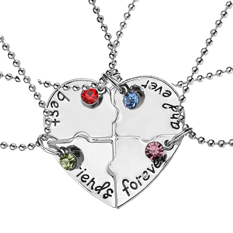 Minimalist Friendship Necklaces for Girls (Set of 2)