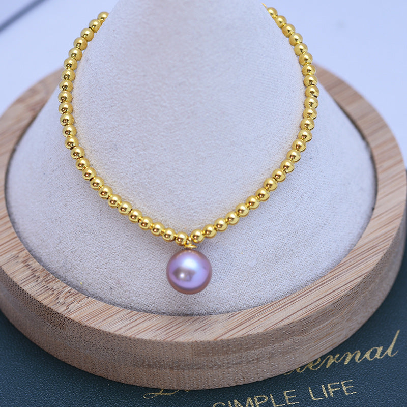 Simple Round Silver Bracelet for Women's Fashion