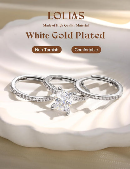 HaloTrio Ring Set image 8
