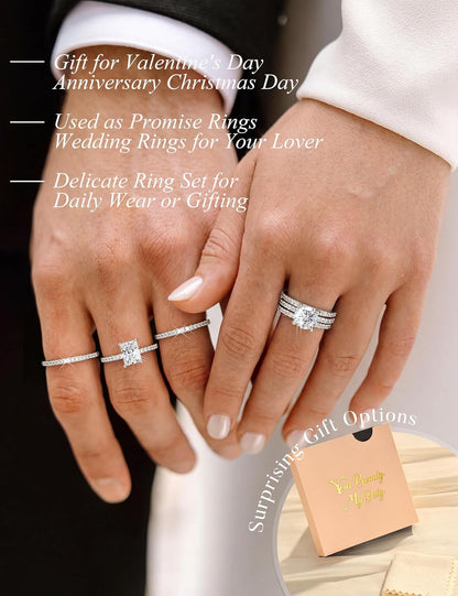 HaloTrio Ring Set image 7