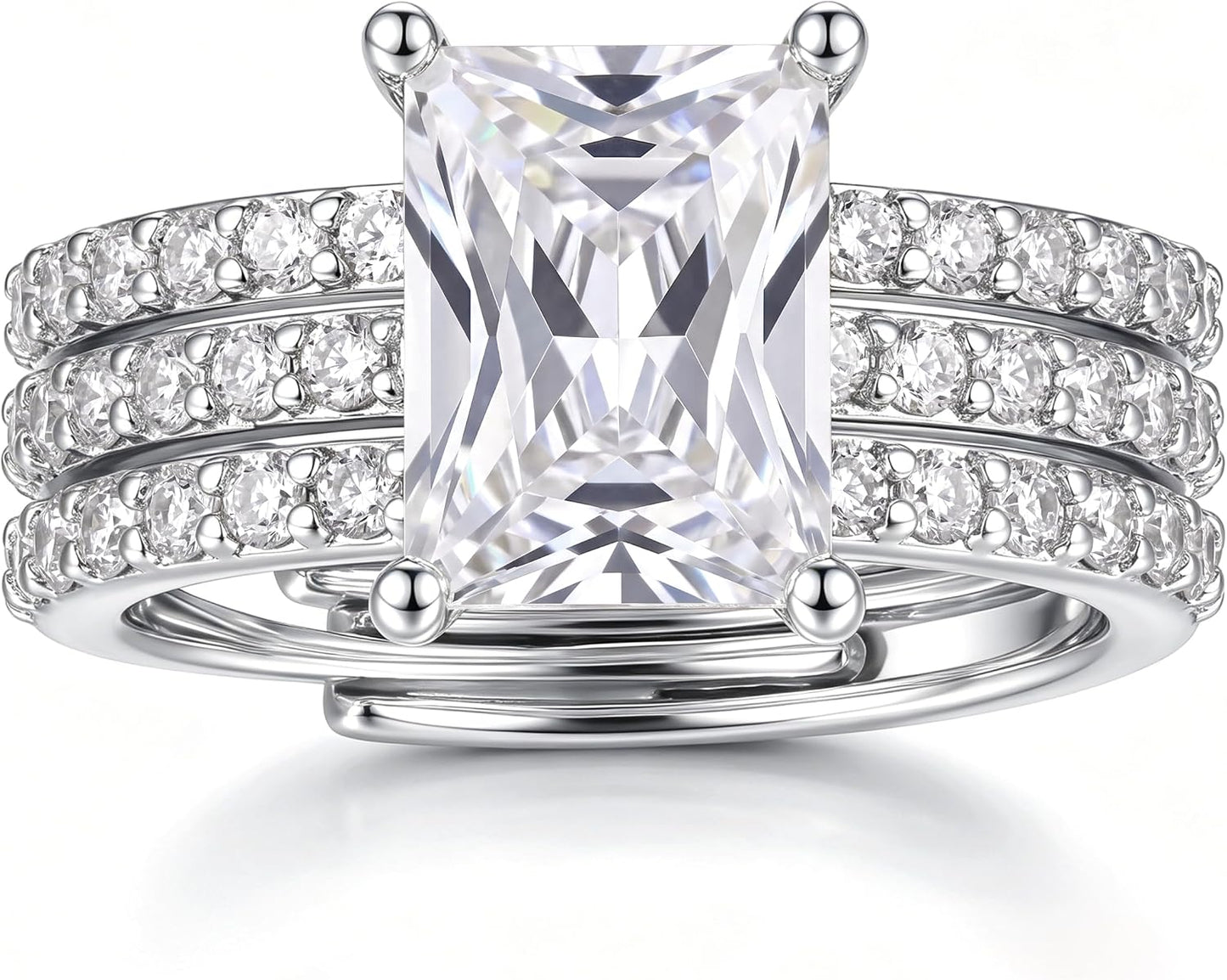 HaloTrio Ring Set image 2