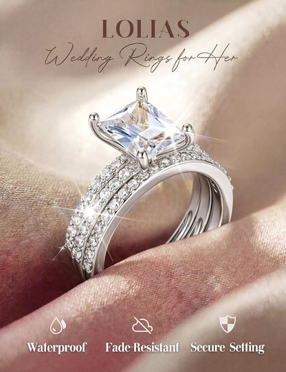 HaloTrio Ring Set image 3