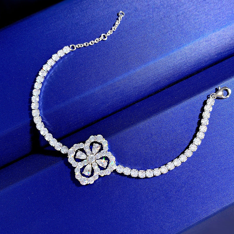 High Carbon Diamond Women's Fashion Bracelet Design